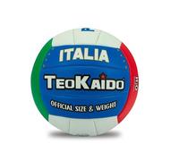 Teokaido, Pallone Pallavolo Misura 5 Ufficiale, Palla da Volley Soft Touch per Allenamento e Beach Volley, Peso Regolamentare 260-280g, Ideale per Principianti, Resistente all'Acqua, Design Esclusivo