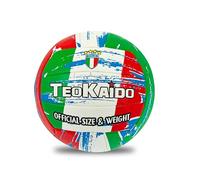 Teokaido, Pallone Pallavolo Misura 5 Ufficiale, Palla da Volley Soft Touch per Allenamento e Beach Volley, Peso Regolamentare 260-280g, Ideale per Principianti, Resistente all'Acqua, Design Esclusivo