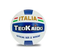 Teokaido, Pallone Pallavolo Misura 5 Ufficiale, Palla da Volley Soft Touch per Allenamento e Beach Volley, Peso Regolamentare 260-280g, Ideale per Principianti, Resistente all'Acqua, Design Esclusivo