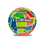 Teokaido, Pallone Pallavolo Misura 5 Ufficiale, Palla da Volley Soft Touch per Allenamento e Beach Volley, Peso Regolamentare 260-280g, Ideale per Principianti, Resistente all'Acqua, Design Esclusivo
