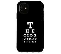 TEOLOGIA CONTA - Tabella degli occhi - Studio della Bibbia Cristiana Custodia per iPhone 11