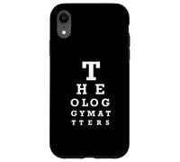 TEOLOGIA CONTA - Tabella degli occhi - Studio della Bibbia Cristiana Custodia per iPhone XR