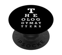 TEOLOGIA CONTA - Tabella degli occhi - Studio della Bibbia Cristiana PopSockets PopGrip Adesivo