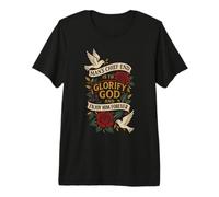 Teologia riformata - Fine Principale dell'uomo - Solas Gospel Calvin Maglietta Premium