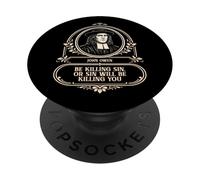 Teologia riformata John Owen sta uccidendo il peccato citazione PopSockets PopGrip Adesivo