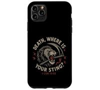 Teologia riformata La morte dov'è il tuo pungiglione 1 Cor 15:55 Custodia per iPhone 11 Pro Max