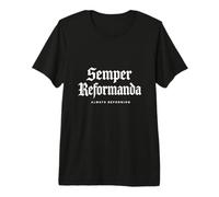 Teologia Riformata Semper Reformanda Riforma Sempre Maglietta Premium