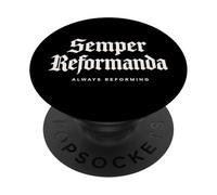 Teologia Riformata Semper Reformanda Riforma Sempre PopSockets PopGrip Adesivo
