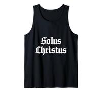 Teologia Riformata Solus Christus Cristo Solo 5 Solas Design Canotta