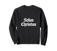 Teologia Riformata Solus Christus Cristo Solo 5 Solas Design Felpa