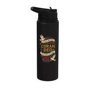 Teologia riformata: Vivere Coram Deo solo per fede e grazia Stainless Steel Insulated Water Bottle