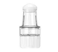 TEONEI Pettine applicatore massaggiatore per cuoio capelluto, applicatore per olio per capelli, flacone applicatore per pettine, applicatore per bottiglie di olio per capelli (trasparente)