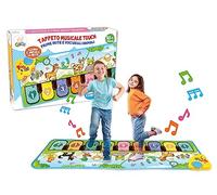 Teorem 68035 - Tappeto Musicale Touch con Luci, Suoni e Melodie, 100x36 cm