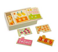 Teorema 40470 - Puzzle in Legno, Impara a Contare, Multicolore