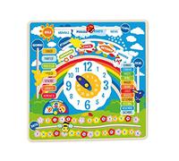 Teorema 40518 - Calendario Didattico in Legno, da 3 a 7 anni