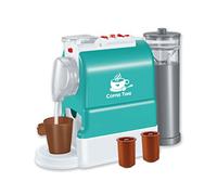 Teorema 67059 - Macchina per Il caffè Giocattolo, realmente funzionante, Serbatoio riempibile con Acqua, 2 Cialde, con 2 Tazze, con luci e Suoni