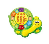 Teorema 67292 - Tastiera Elettronica a Lumachina, Prima Infanzia per bambini, con 6 funzionalità più 1 bonus, con effetti sonori, impara numeri e parole in inglese