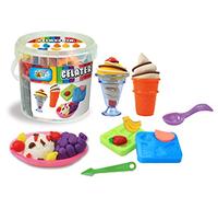 Teorema 74194 - Secchiello Plastilina 480g per Bambini, Colori Assortiti