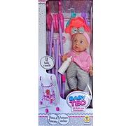 Teorema Baby Teo Set Bambola con Passeggino ed Accessori