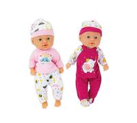 Teorema - Bambolotto Interattivo per Bambini, Dimensione 30cm, 10 Suoni e Versetti, con Ciuccio e Biberon