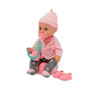 Teorema - Bambolotto Plin Plin, per Bambini, con Voce, 10 Suoni Realistici, Beve e Fa Pipì, con Accessori
