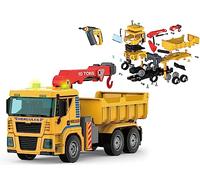 Teorema - Camion Gru Smonta e Rimonta con Trapano, Giocattolo per Bambini, con Luci e Suoni