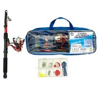 Teorema - Canna da Pesca Telescopica con Mulinello, Lenza e Accessori, Lunghezza 210cm