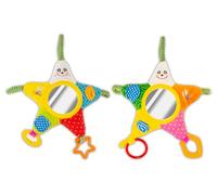 Teorema - Carillon Stella per Neonati, Morbido e Colorato, con Aggancio per la Culla