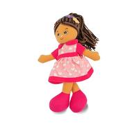 Teorema - Carlotta Bambola di Pezza Mulatta, Bambola Stoffa, Giocattolo per bambini, Altezza 30cm