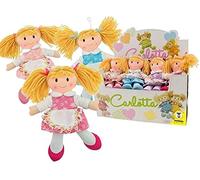 Teorema Carlotta - Bambola in Pezza Farfallina 20 Cm (Assortimento)