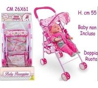 Teorema: Ciao Ciccio - Baby Passeggino In Metallo 2 Ass H. 55 Cm - Busta -