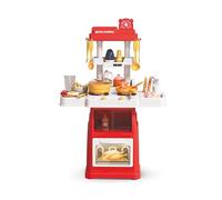 Teorema - Cucina in Miniatura Grande Chef per Bambini con 47 Pezzi, Suoni e Luci Reali