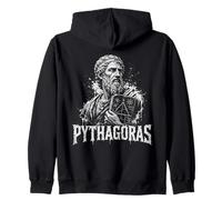 Teorema di Pitagora Matematica Insegnante Geometria Algebra Felpa con Cappuccio