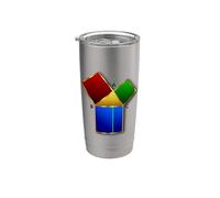 Teorema di Pitagora - Matematica pitagorica A2 + B2 = C2 Bicchiere termico in acciaio inox doppia parete
