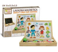 Merchandising Teorema: Fatto Di Legno - Lavagna Magnetica Double Face - Box