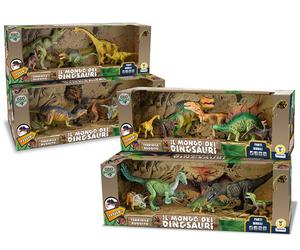 Teorema Geo Nature Big Playset Dinosauri 4 Modelli con Suoni Reali