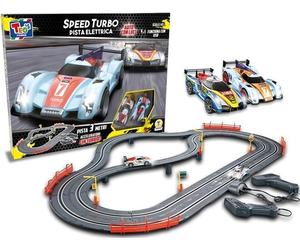 Teorema Giocattoli 67185 Pista Macchinine da Corsa, Giocattolo per Bambini, Mult