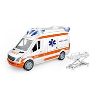 Merchandising Teorema: Play City - Ambulanza Porte Apribili Con Barella Luci E S