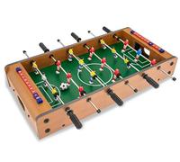 Teorema - Calcio Balilla per Bambini e Adulti, Biliardino da Tavolo in Legno, Mini Calcetto con 2 Palline, Misure 48,5x25x8 cm