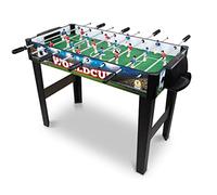 Teorema Giocattoli 67358 - Calcio Balilla in Legno, con 2 Palline da Calcetto, Altezza 62cm