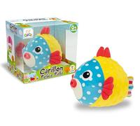 Teorema Giocattoli, Carillon Neonati Pesce Palla, Peluche Morbido 0+ Mesi con Dolce Ninna Nanna per Bambini, Gioco Musicale Sensoriale per Culla e Passeggino, Idea Regalo Nascita