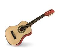 Teorema Giocattoli, Chitarra per Bambini Classica in Legno, 6 Corde in Metallo Accordabili, Strumento Musicale Giocattolo con Plettro Incluso, Ideale per Primi Passi nella Musica