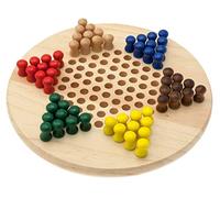 Teorema Giocattoli- Dama Cinese in Legno, Multicolore, 40520