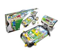 Teorema Giocattoli Flipper World Cup, Flipper Elettronico da Tavolo per Bambini con Segnapunti Digitale, Luci e Suoni da Sala Giochi, Gioco di Abilità Portatile