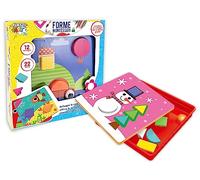 Teorema Giocattoli- Gioco Montessori con Figure Geometriche da Inserire nelle Immagini, 67942