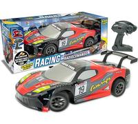 Teorema Giocattoli, Macchina Telecomandata Racing, Grande Auto Radiocomandata Scala 1:10, RC Car da Corsa Veloce con Batteria Ricaricabile Inclusa, Macchinina Telecomandata per Bambini