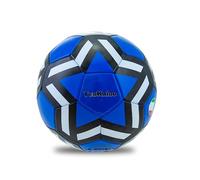 Teorema - Pallone da Calcio Teokaido Taglia 5, Match, Training, Partita, Allenamento, per Bambini e Adulti, Neroazzurri