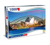 Teorema Giocattoli- Puzzle Australia, Sidney Opera House, 1000 Pezzi 70x50 cm, Multicolore, 67039