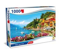Teorema Giocattoli- Cocco Puzzle Italia, Lago di Como, 1000 Pezzi 70x50 cm, Italia1, 67018