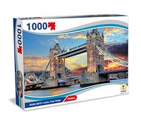 Teorema Giocattoli - Puzzle Regno Unito, Londra Tower Bridge, Puzzle 1000 Pezzi, Immagine Alta Definizione per Adulti e Bambini, Gioco da Tavolo Educativo, 70x50 cm
